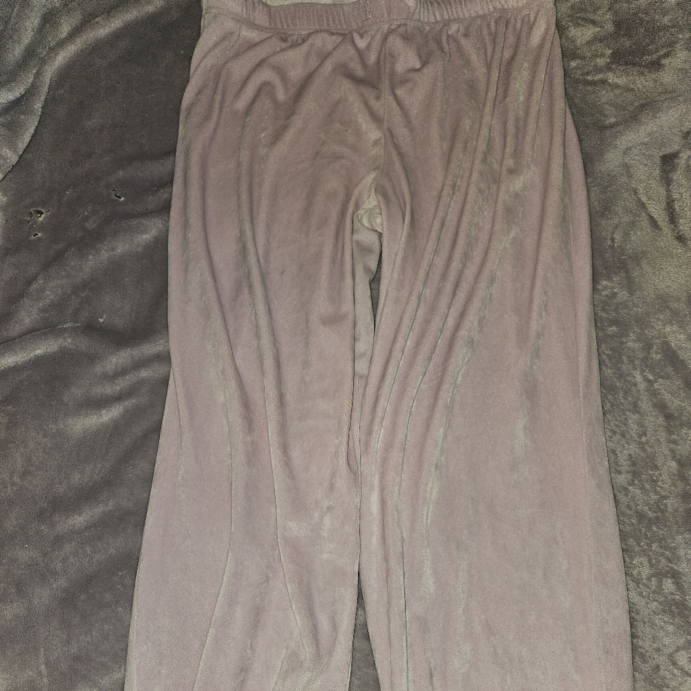 Pink velvet juicy couture sweats